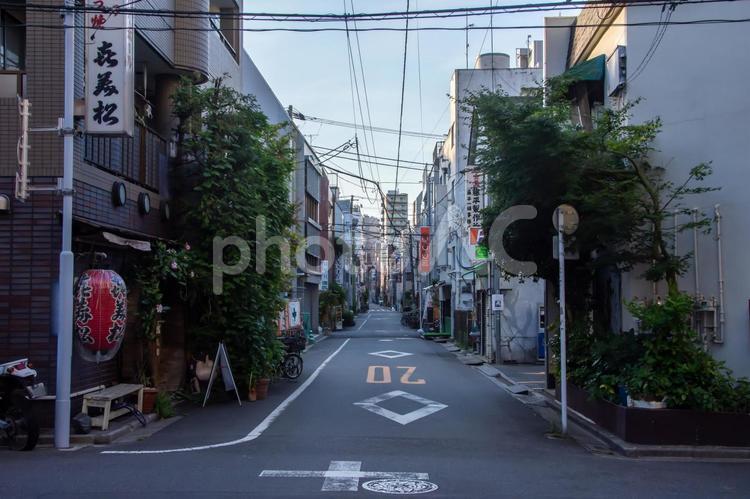 浅草の路地裏 路地裏,路地,浅草の写真素材