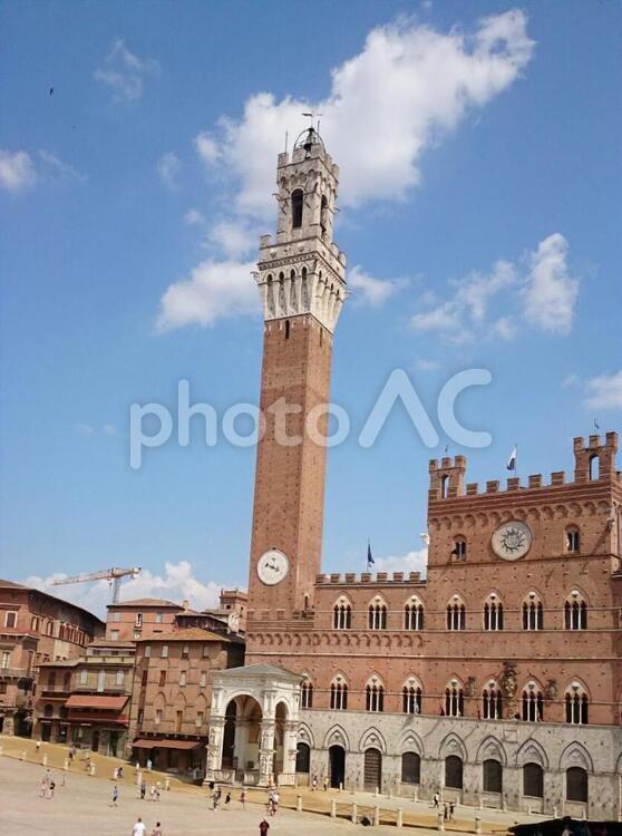 イタリア街並み② 風景,空,旅の写真素材