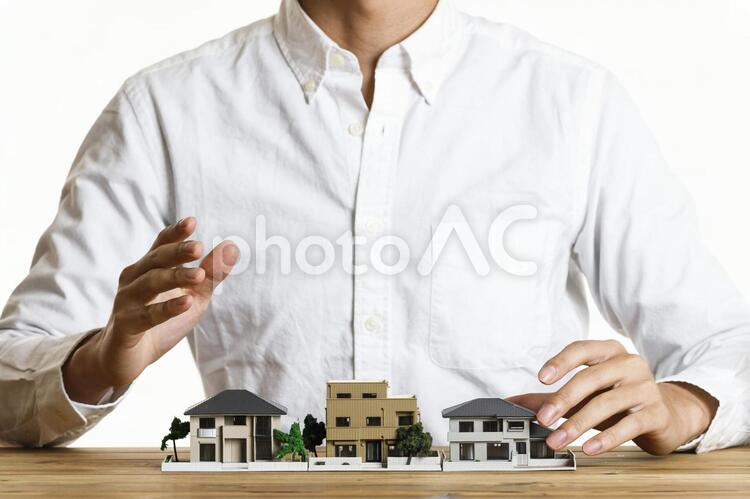 住宅イメージ 住宅,家,建築の写真素材