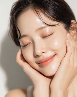 自然な美しさ、女性の肌 自然な美しさ、女性の肌の写真
