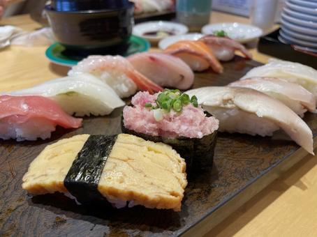 寿司 寿司 すし,おすし,回転寿司の写真素材