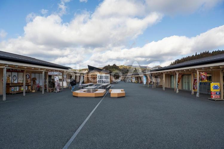 道の駅さんさん南三陸周辺の景色 道の駅さんさん南三陸,宮城県,2024年の写真素材