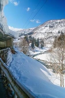250320秋山郷清水川原 250320秋山郷清水川原の写真