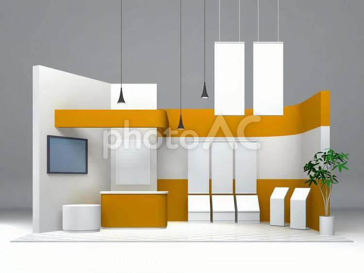 イベントブース・展示ブース イベントブース,展示ブース,イベント会場の写真素材