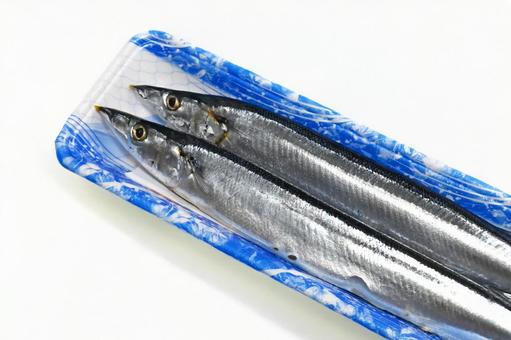 トレーに入ったさんま 秋の魚 トレーに入ったさんま 秋の魚 の写真