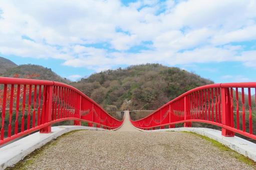 [Hiroshima Prefecture] Yume Tsuribashi Bridge, JPG