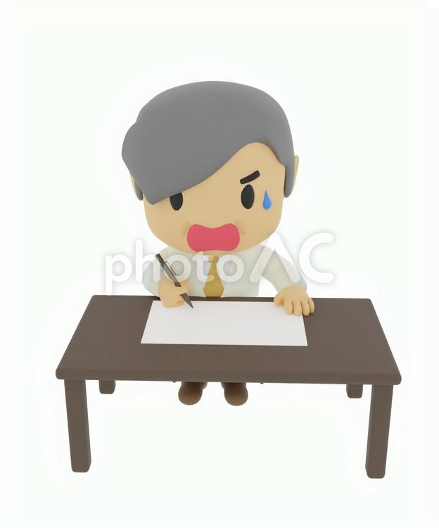 資格勉強や仕事する先生医者教授博士 医者,医師,医療スタッフの写真素材
