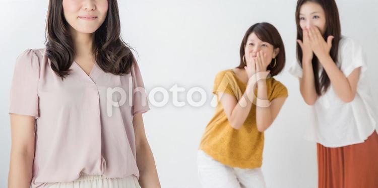 憧れの女性 憧れ,先輩,女友達の写真素材