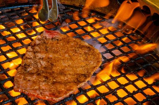 焼肉の赤身の肉 焼肉の赤身の肉の写真