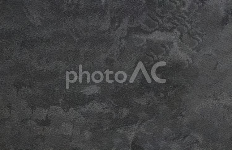 シボ模様の黒色レザーバックグラウンド 黒,ブラック,革の写真素材