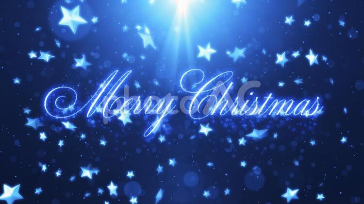 クリスマス　タイトル　オープニング　背景素材 クリスマス,タイトル,パーティクルの写真素材