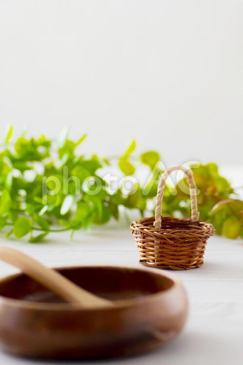 小物_食器イメージ9 スプーン,おしゃれ,木の写真素材