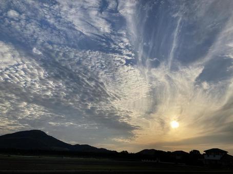 雲と空 雲と空の写真