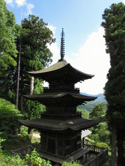 長野県-大法寺-国宝-三重塔 長野県-大法寺-国宝-三重塔の写真