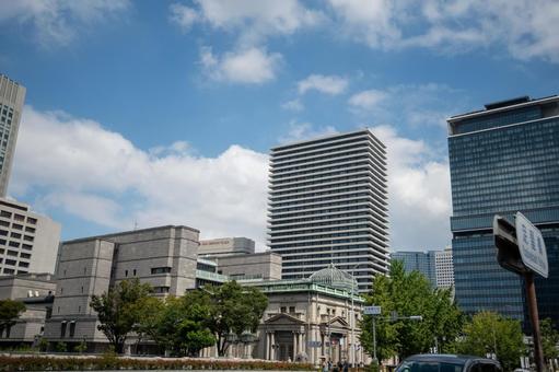 Bank of Japan and Dojima Buildings, JPG Bank of Japan and Dojima Buildings, JPG