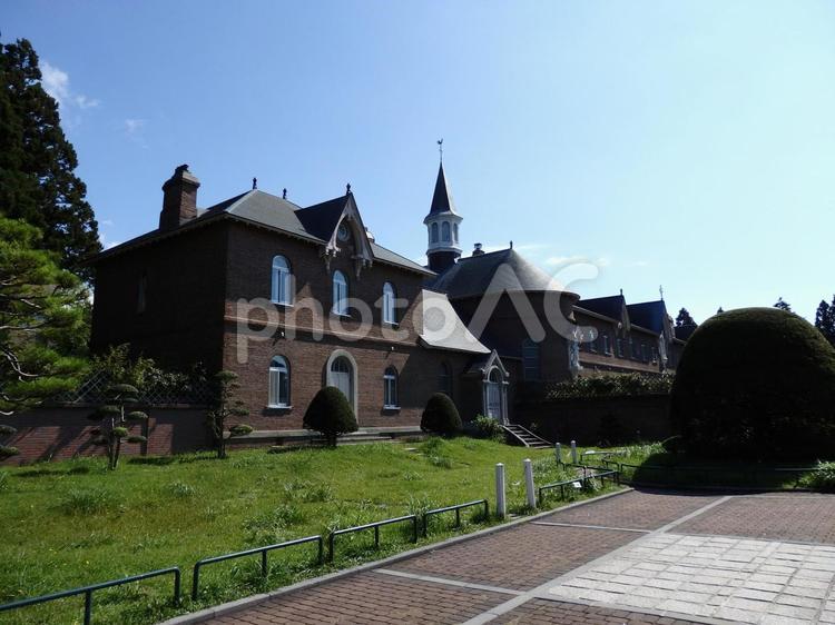 北海道　函館市　風景 景色,風景,眺めの写真素材