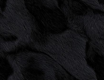 黒い毛皮のテクスチャ 黒い毛皮のテクスチャの写真