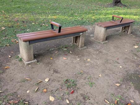 休憩スポット 公園,葉っぱ,葉の写真素材