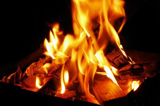 焚き火の写真
