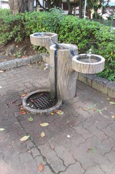 水飲み場 水飲み場,水道,屋外の写真素材
