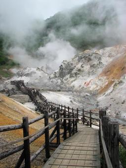 登別温泉地獄谷 16 200906 登別温泉地獄谷 16 200906の写真