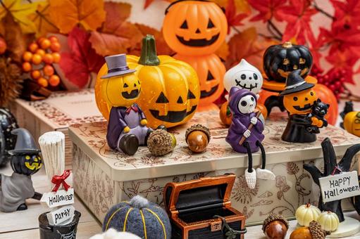 ハロウィーンの飾り付け ハロウィーンの飾り付け ハロウィン,ゴースト,骸骨の写真素材