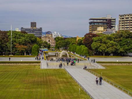 【広島県】広島市・平和記念公園 広島県,平和記念公園,世界遺産の写真素材