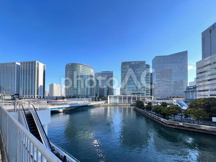 横浜みなとみらい地区 横浜みなとみらい,横浜,ベイクオーターの写真素材