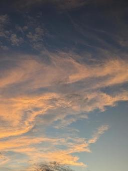 夕焼けの写真