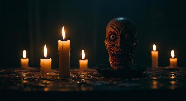 ハロウィンの怖~い化け物 ハロウィンの怖~い化け物の写真