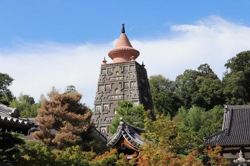 妙満寺　仏舎利大塔 妙満寺,仏舎利大塔,妙塔山の写真素材