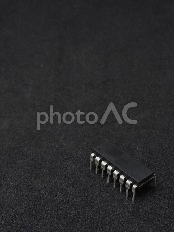 DIP IC半導体その2 ic,チップ,半導体の写真素材