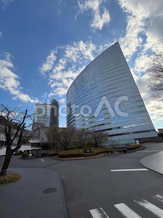 夕暮れ時のホテル雅叙園東京 ホテル雅叙園東京,ホテル,四つ星の写真素材