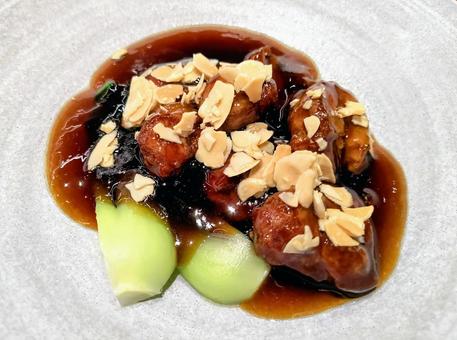 シンプルな酢豚 酢豚,シンプル,上品の写真素材