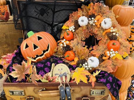 ハロウィン飾り ハロウィン,オバケかぼちゃ,ディスプレイの写真素材