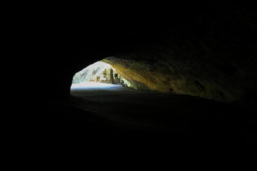 溝の口洞穴　内部 溝の口洞穴,洞穴,洞窟の写真素材