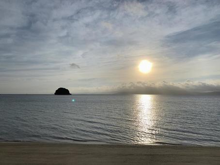沖縄の海 沖縄の海 沖縄,海,浜辺の写真素材