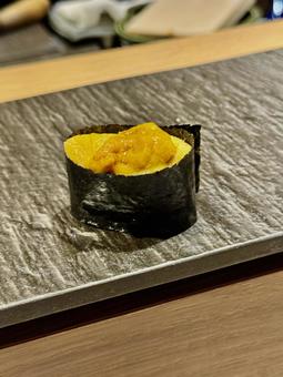 ウニの握り ウニの握りの写真