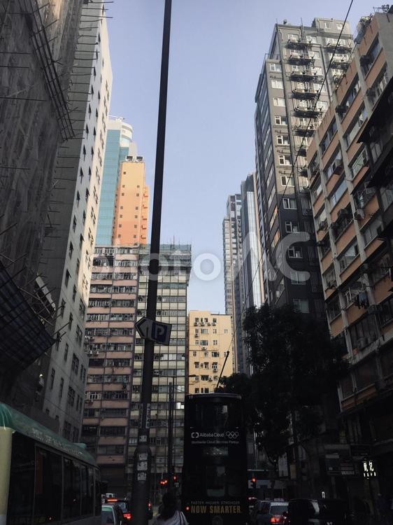 香港の街並み 香港,街並み,ビルの写真素材