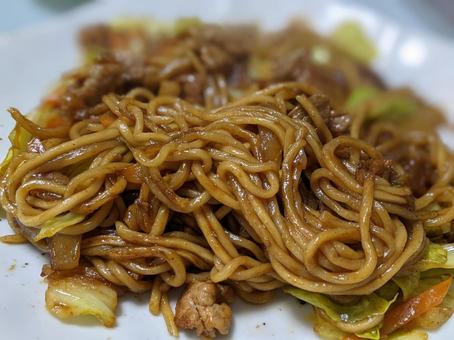 家庭の味、ソース焼きそば 家庭の味、ソース焼きそばの写真