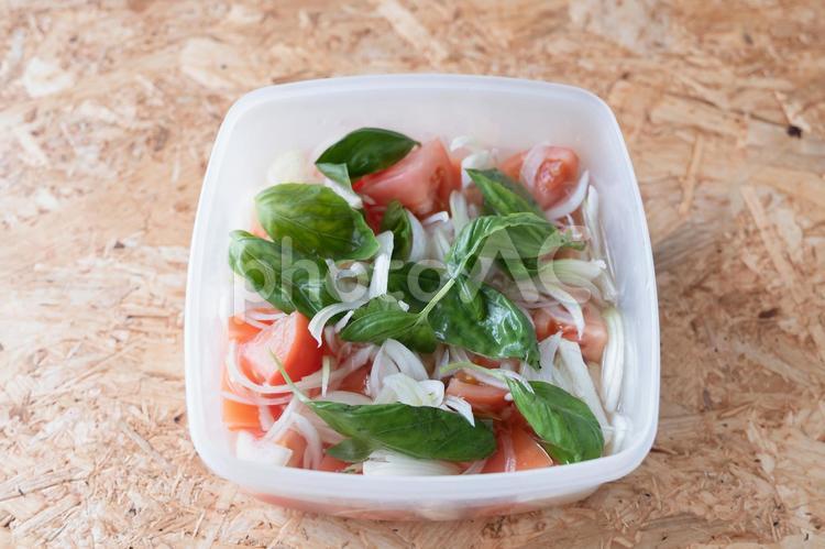 作り置きおかず　野菜いっぱいのマリネ 作り置き,おかず,野菜の写真素材