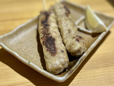 牛タンつくね 牛タンつくね,つくね,牛タンの写真素材