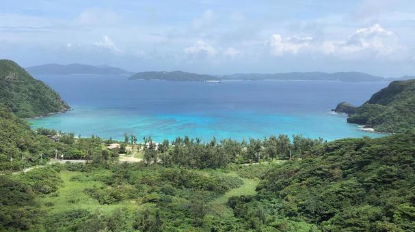 Photo, beach, sea, okinawa, 