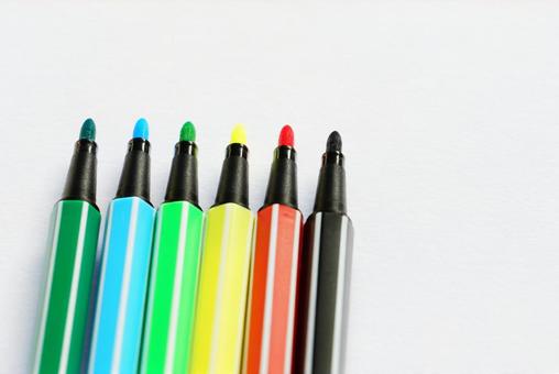 Water-based pen, color pen, color, color, JPG