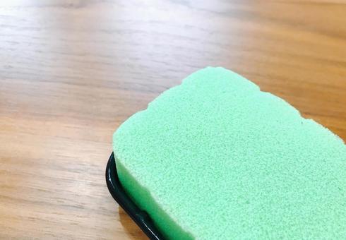 靴磨きスポンジ 靴磨きスポンジ 靴磨きスポンジ,スポンジ,靴スポンジの写真素材