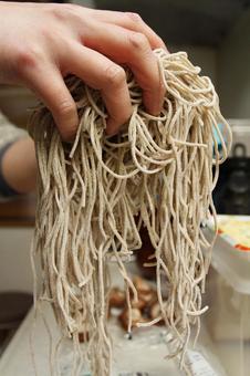 Soba Soba Toshikoshi soba Boiled Handmade noodles Hot water Soba Soba Toshikoshi soba Boiled Handmade noodles Hot water