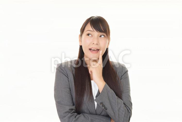 笑顔のビジネスウーマン 女性,ビジネスウーマン,女の写真素材