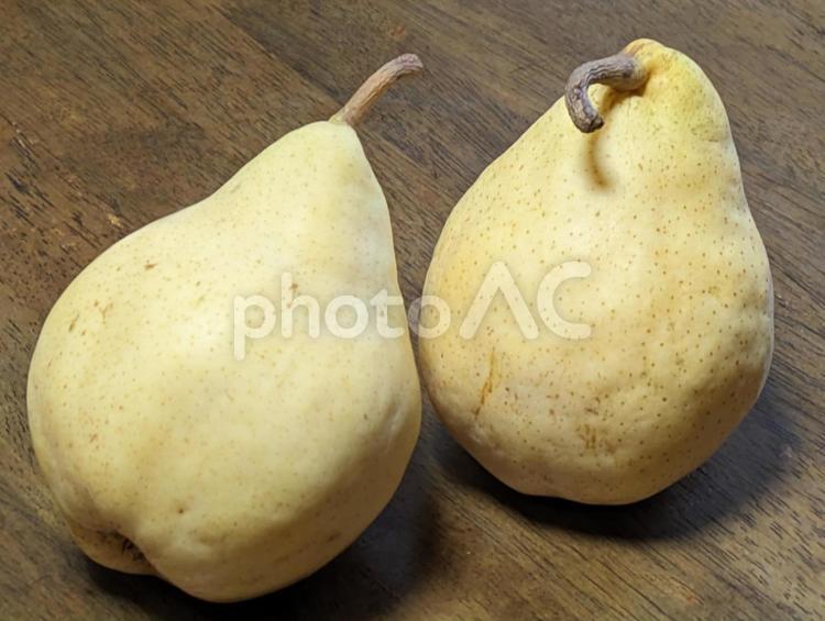 かぽぽみたいな洋ナシ フルーツ,美味しい,甘いの写真素材