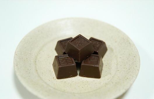 ひと口チョコ ひと口チョコ チョコ,間食,おやつの写真素材