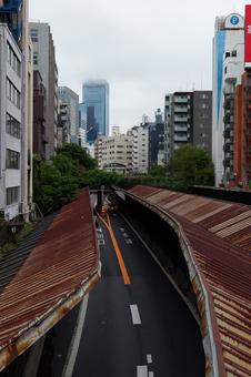 首都高 首都高 首都高,東京,高速道路の写真素材